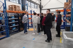 09.12.2025-Wizyta studyjna w BCU uczniów Technikum Logistycznego z Centrum Edukacji Zawodowej i Ustawicznej „Kopernik” w Wyszkowie