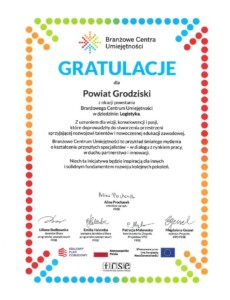 Wyróżnienie dla Powiatu Grodziskiego