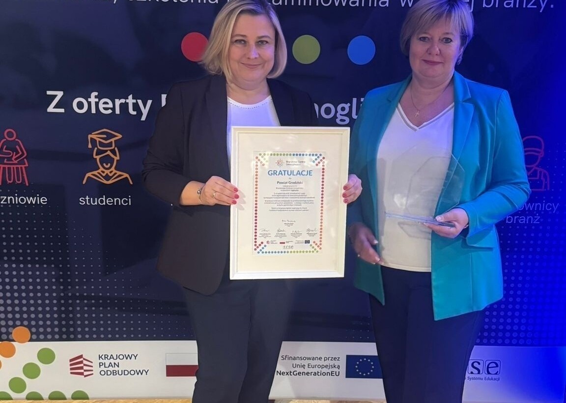 Wyróżnienie dla Powiatu Grodziskiego