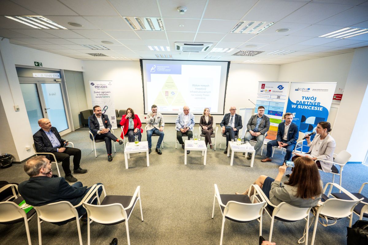 Spotkanie w ramach „Trójkąta Wiedzy” i debata o kierunkach rozwoju regionu  w gościnnych murach Politechniki Łódzkiej